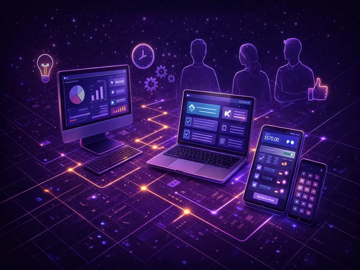 Apps simples para equipos no técnicos